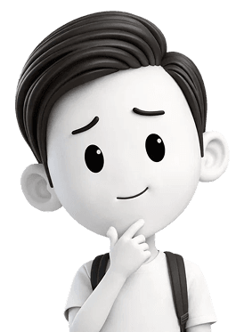 Thinking student